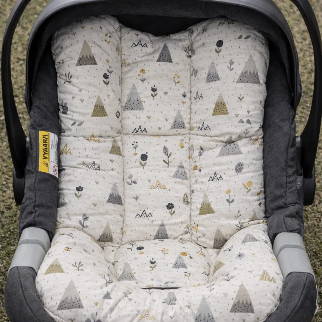 Cotton Pram Liner — Universal Stroller Liner (Padded)