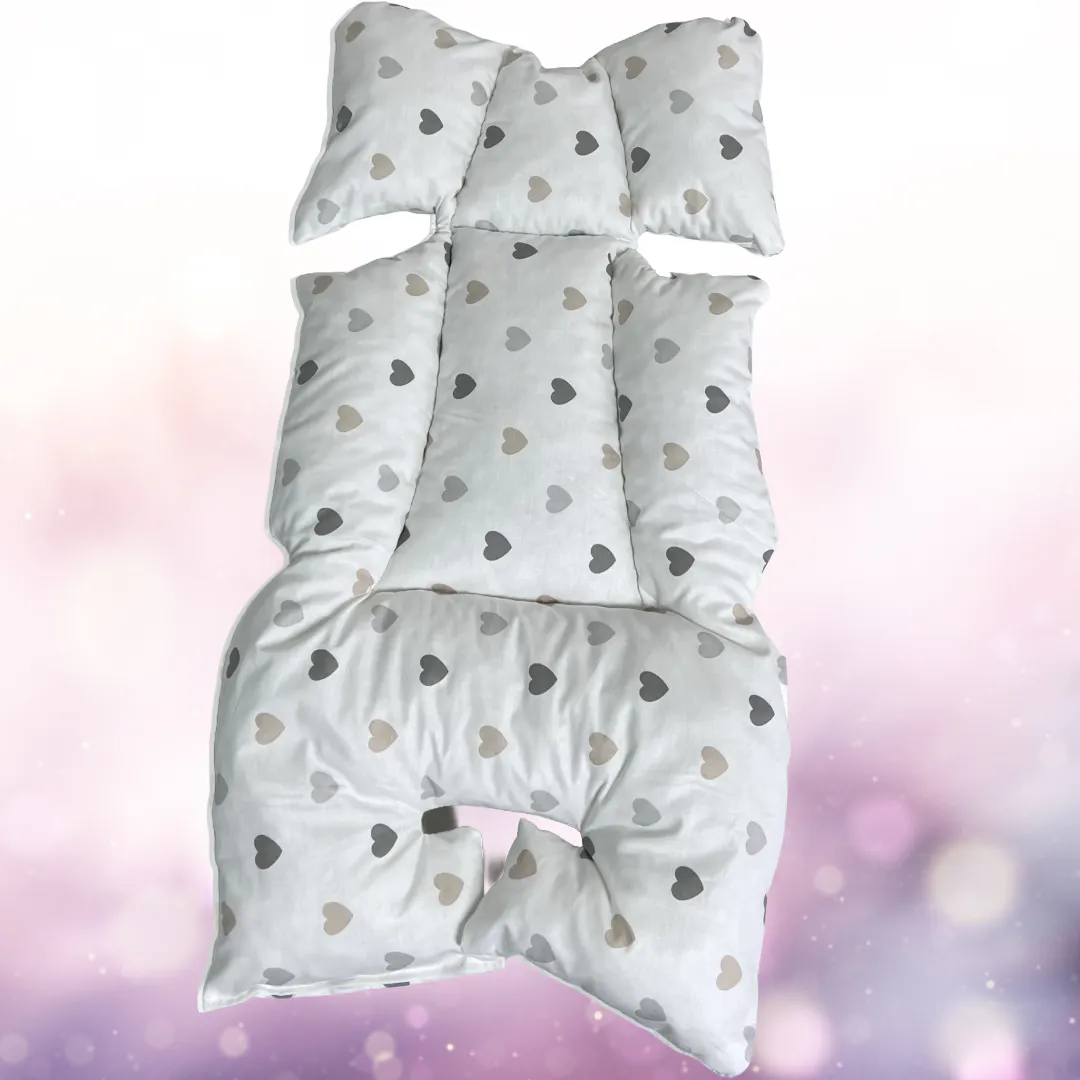 Cotton Pram Liner — Universal Stroller Liner (Padded)