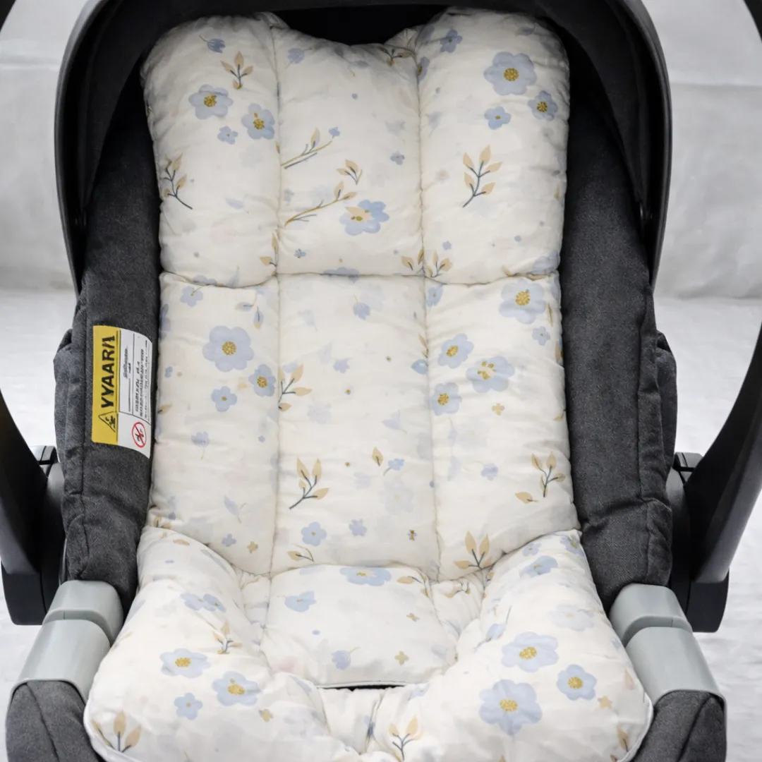 Cotton Pram Liner — Universal Stroller Liner (Padded)