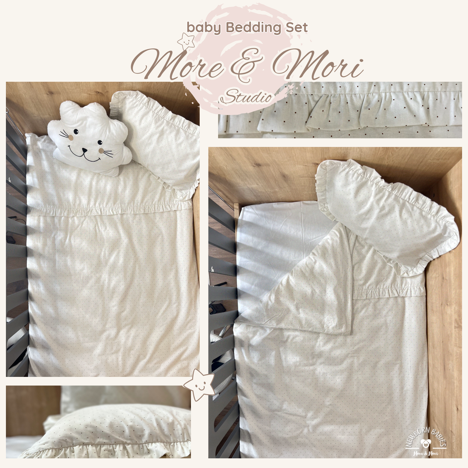 moremori studio - bedding set cover