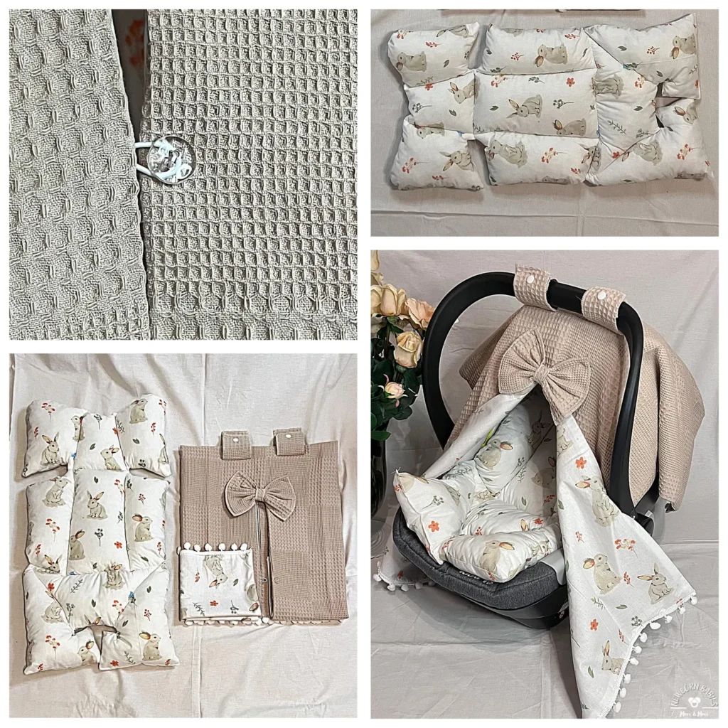 Pom Pom Trim Rabbit Strolle