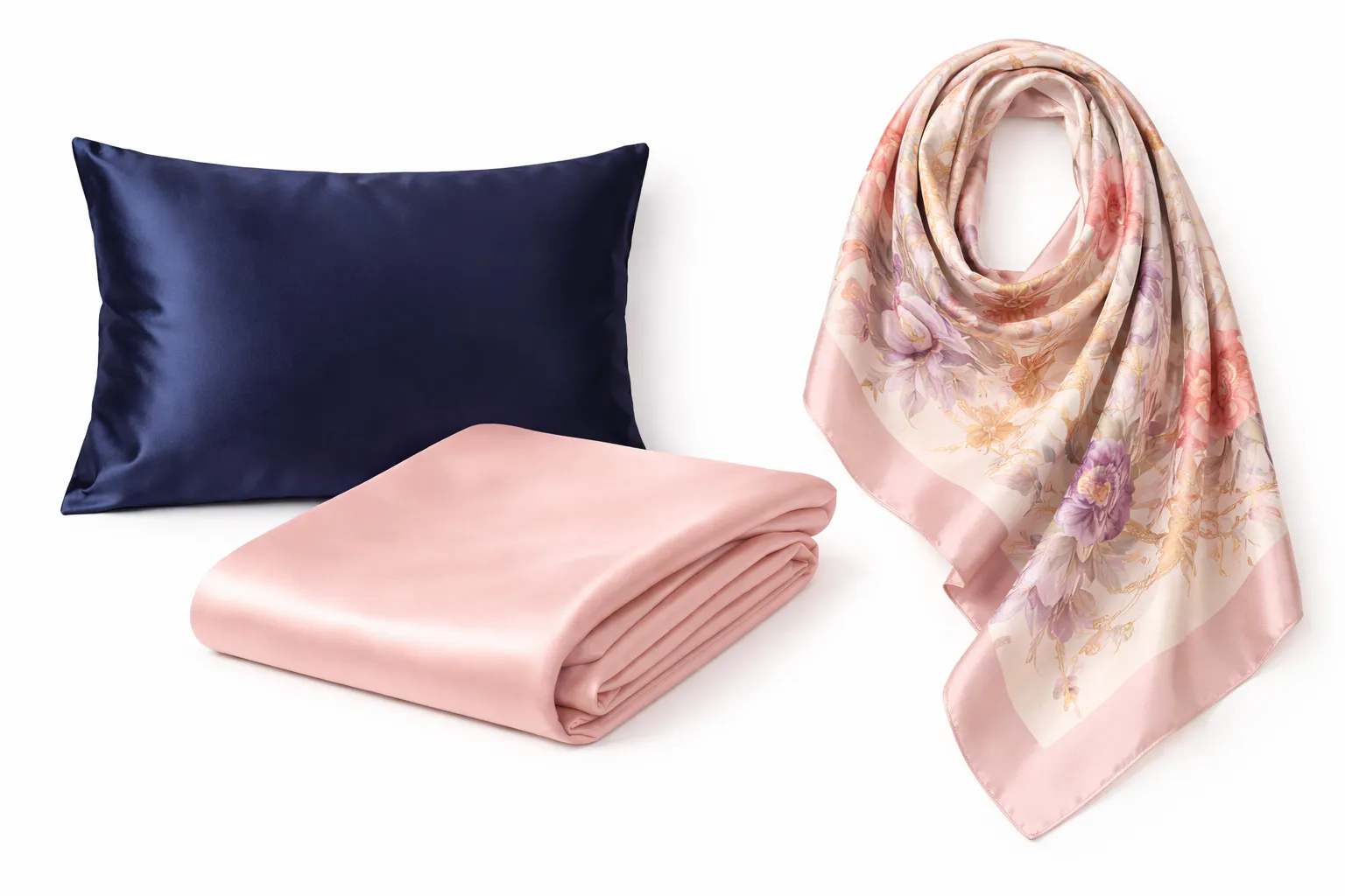 Silk Collection — Silk Pillowcases, Sheets & Scarves